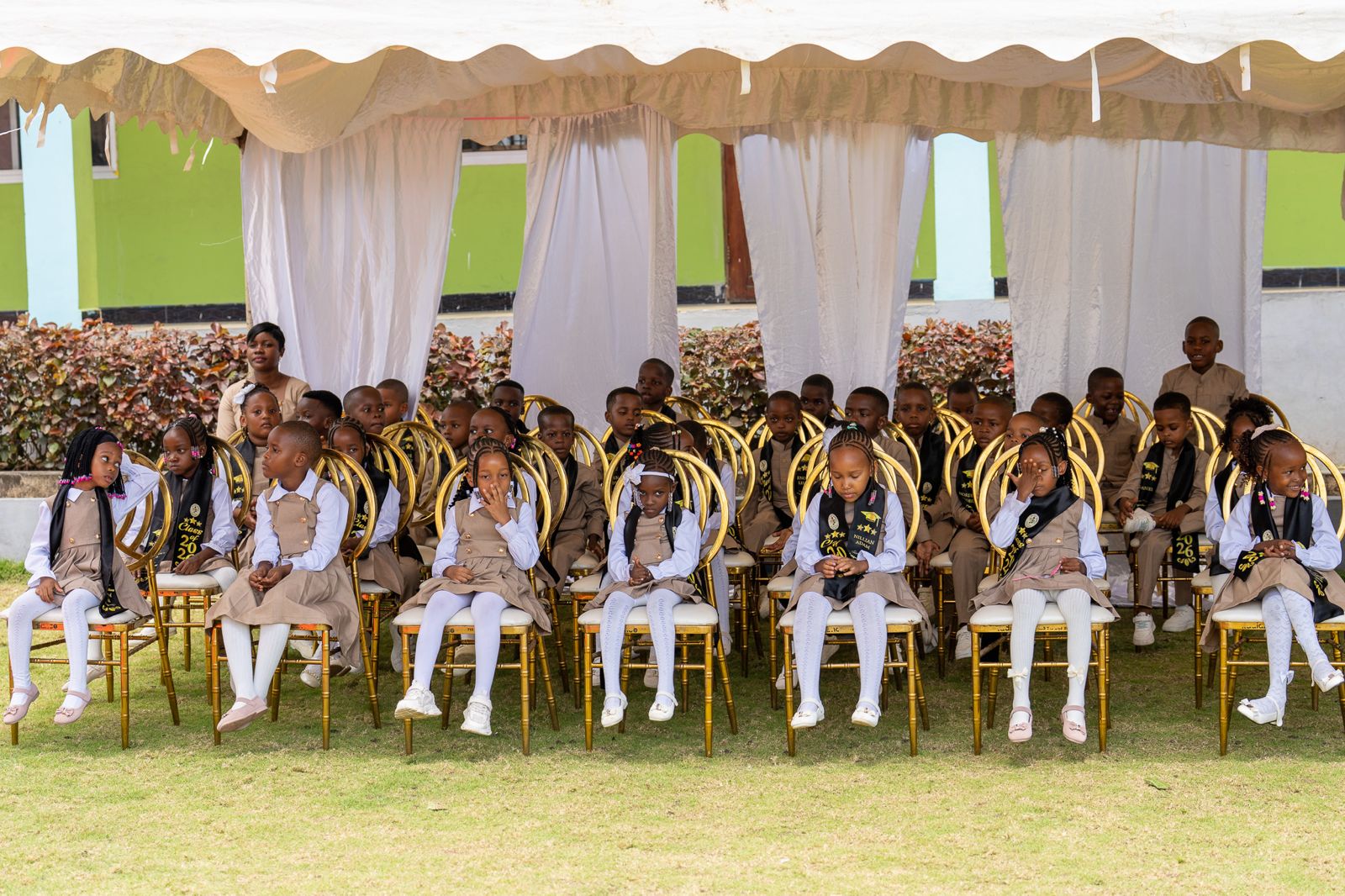 Graduation 2026 — the full choir with their conductor